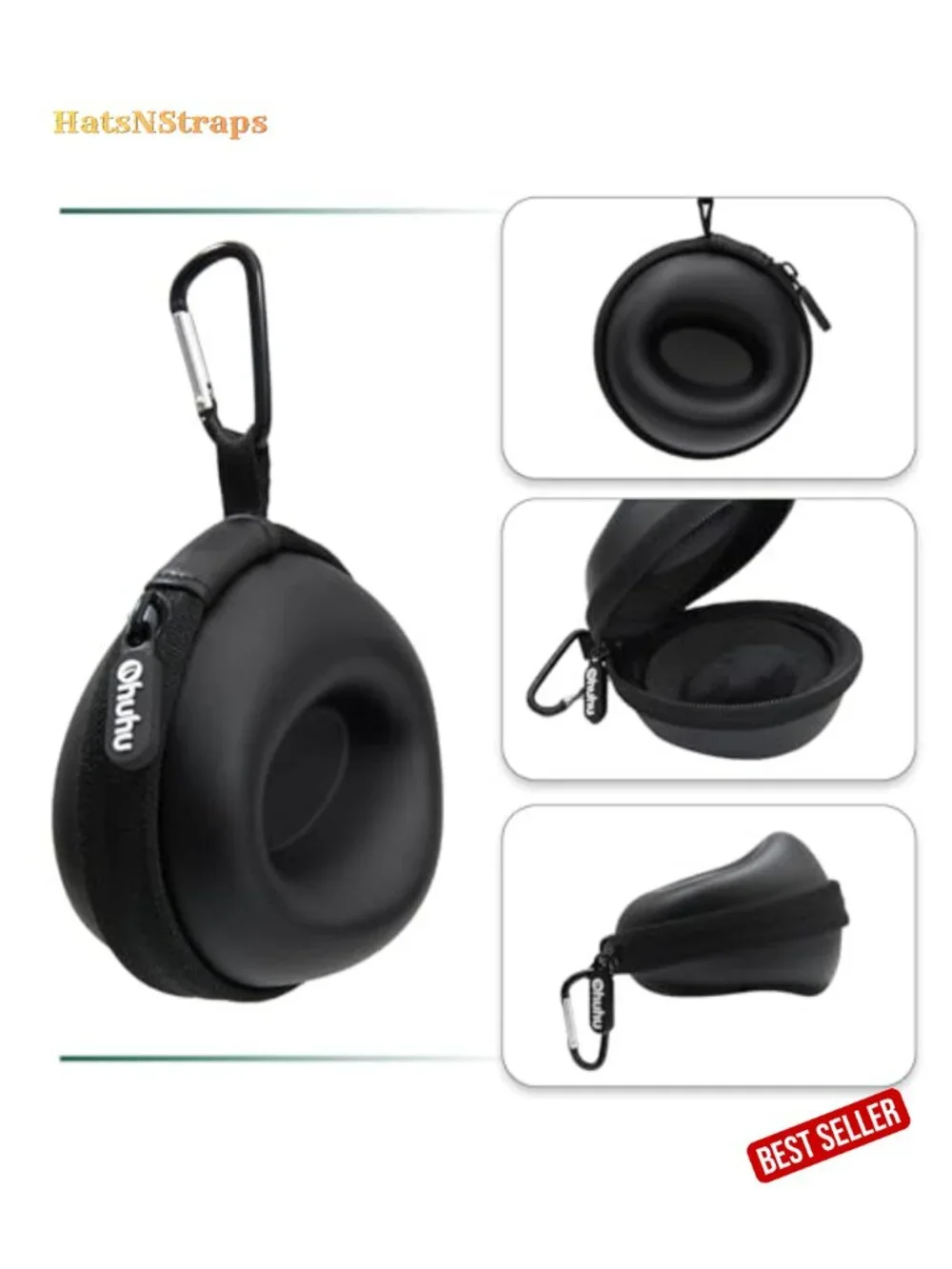 Portable Single Watch Storage Organizer with 56mm Heightened Design